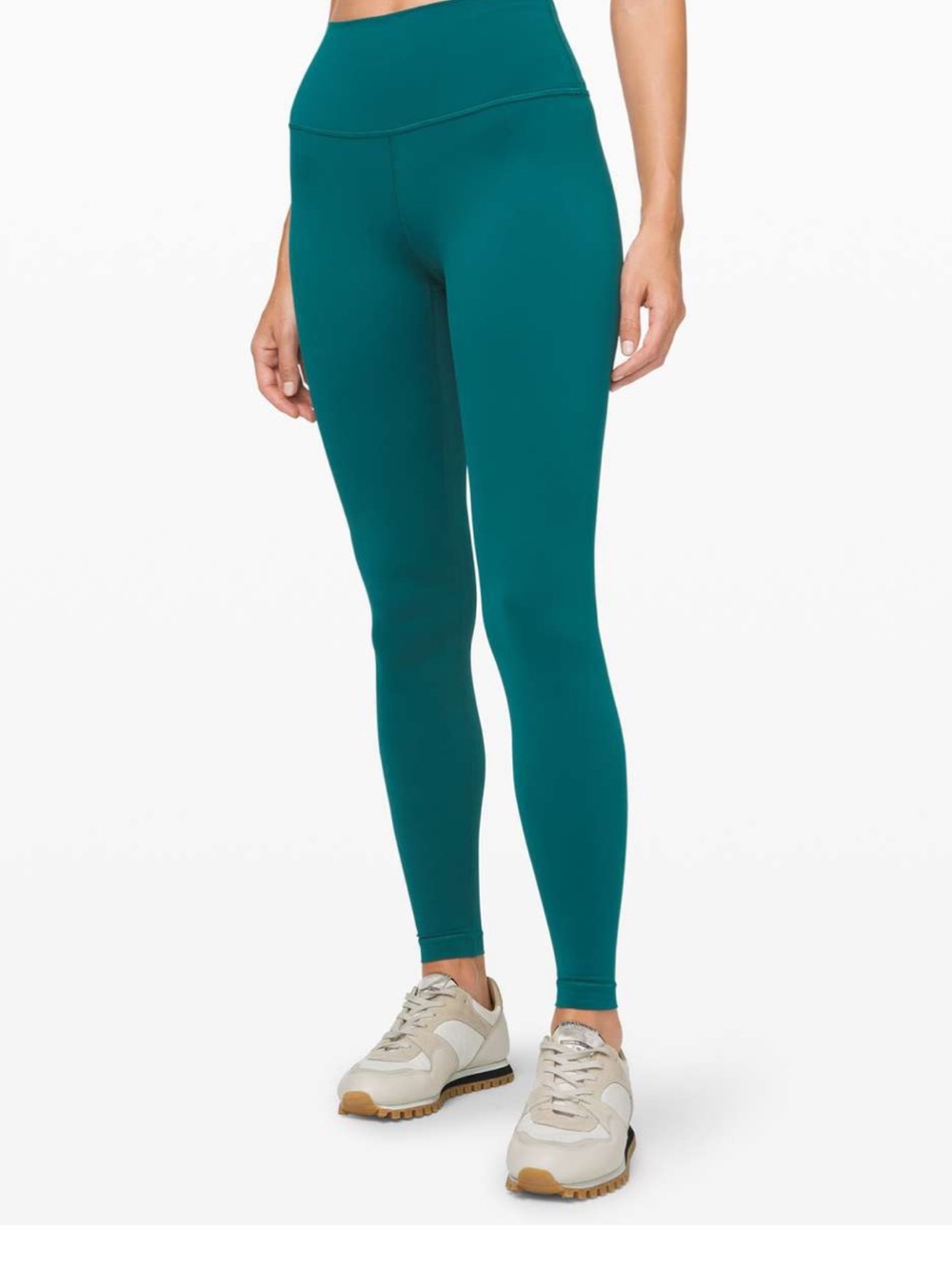 Lululemon Wunder Under 4 leggings Emerald